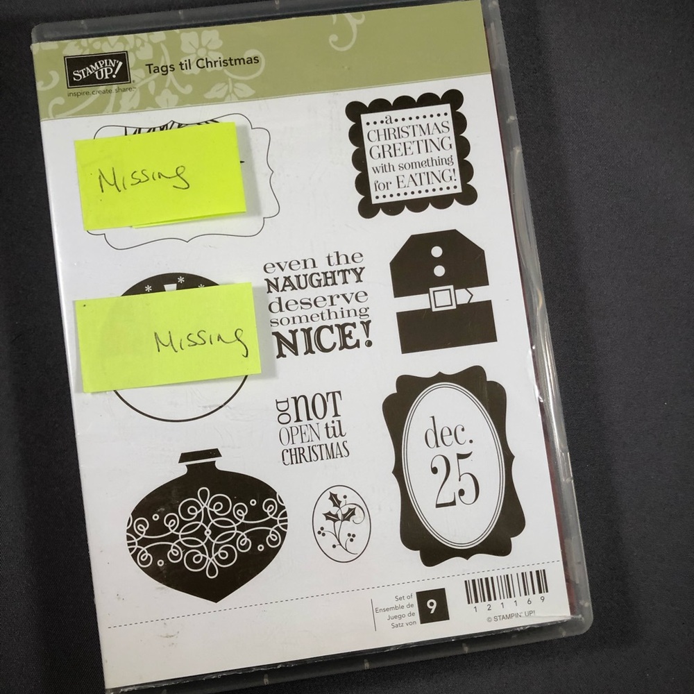 Stampin Up Tags Til Christmas